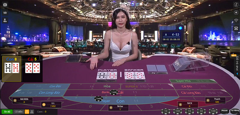 Khái quát đôi nét về game bài casino trực tuyến Baccarat 